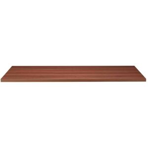 NETFURNITURE Gorzan Square Table Base Laminate Square Top Extra Large Dining Walnut Laminate 800 x 800mm Square