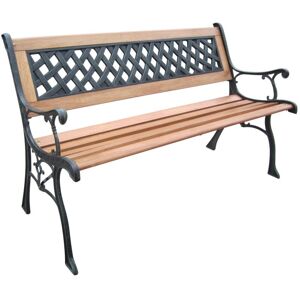 Garden Bench 126 cm Wood HI Brown