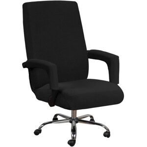 Langray - High Stretch Office Chair Cover Spandex Chair Cover for Office Chair Computer Office Chair Covers High Back, Feature Checked Jacquard