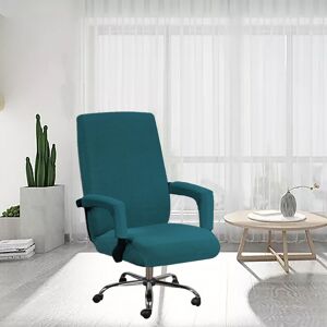 Langray - High Stretch Office Chair Cover Spandex Chair Cover for Office Chair Computer Office Chair Covers High Back, Feature Checked Jacquard