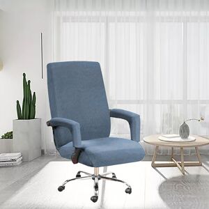 Langray - High Stretch Office Chair Cover Spandex Chair Cover for Office Chair Computer Office Chair Covers High Back, Feature Checked Jacquard