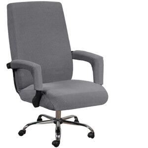 Langray - High Stretch Office Chair Cover Spandex Chair Cover for Office Chair Computer Office Chair Covers High Back, Feature Checked Jacquard