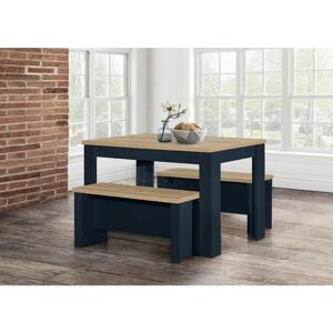 BIRLEA Highgate Dining Table & Bench Set