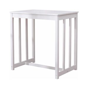 Furniture Hmd - Dining Room Table,Solid Pine Wood Modern,White - White
