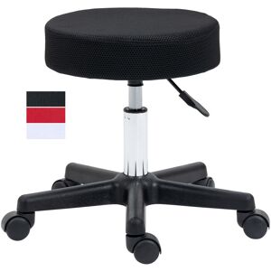 Beauty Massage Salon Facial Manicure Barber spa Chair Stool Swivel - Black - Homcom