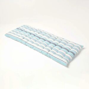 Homescapes - New England Stripe Bench Cushion 2 Seater