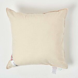 Homescapes - Organic Cotton Cushion Pad 45 x 45 cm (18 x 18) - Natural