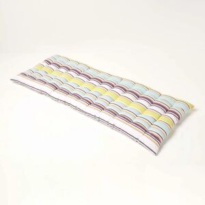 Homescapes - Osaka Stripe Bench Cushion 2 Seater