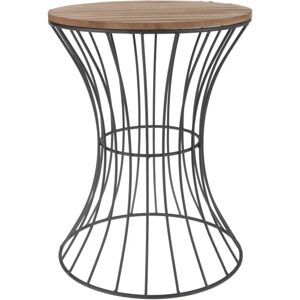 Berkfield Home - Home&Styling Side Table Metal Beige