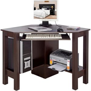 Watsons - horner - Corner Office Desk / Computer Workstation - Walnut - Walnut