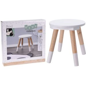 Stool for Children 24x26 cm White H&s Collection White