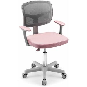 Costway - Kids Computer Desk Chair Low-Back Task Study Chairs Children Office Task Chair