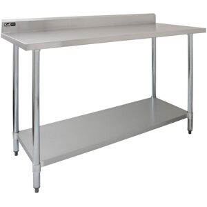 Monster Shop - KuKoo 5ft Food Preparation Kitchen Catering Table, Stainless