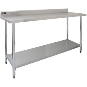 Monster Shop - KuKoo 6ft Food Preparation Kitchen Catering Table, Stainless