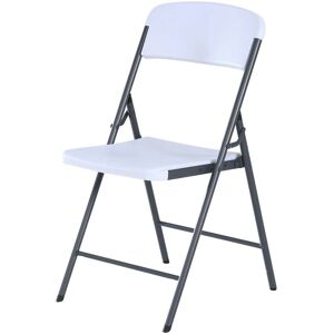 Lifetime - Folding Chair - White granite