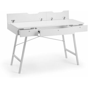 NETFURNITURE Lopen Office Desk - White - White