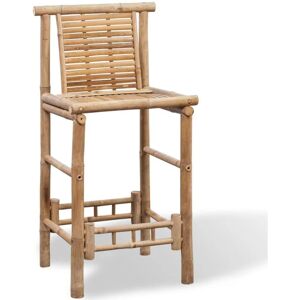 BERKFIELD HOME Mayfair Bar Stools 2 pcs Bamboo