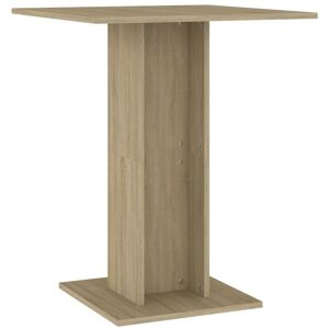 BERKFIELD HOME Mayfair Bistro Table Sonoma Oak 60x60x75 cm Engineered Wood