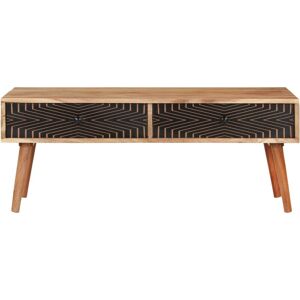 BERKFIELD HOME Mayfair Coffee Table 100x50x39 cm Solid Acacia Wood