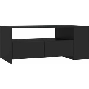 BERKFIELD HOME Mayfair Coffee Table Black 102x55x42 cm Engineered Wood