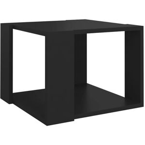 Berkfield Home - Mayfair Coffee Table Black 40x40x30 cm Engineered Wood