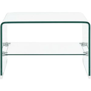 BERKFIELD HOME Mayfair Coffee Table Clear 50x45x33 cm Tempered Glass