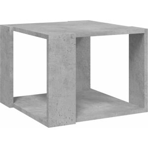 BERKFIELD HOME Mayfair Coffee Table Concrete Grey 40x40x30 cm Engineered Wood
