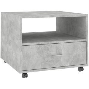 BERKFIELD HOME Mayfair Coffee Table Concrete Grey 55x55x40 cm Engineered Wood