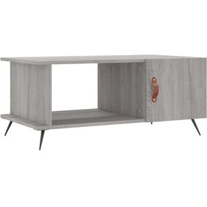 BERKFIELD HOME Mayfair Coffee Table Grey Sonoma 90x50x40 cm Engineered Wood