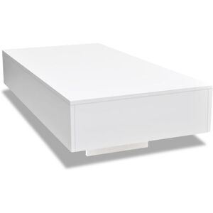 BERKFIELD HOME Mayfair Coffee Table High Gloss White