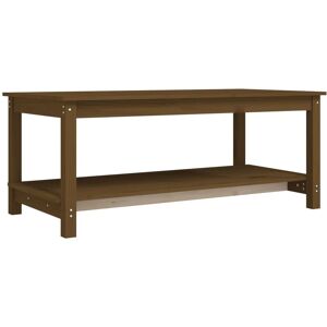 BERKFIELD HOME Mayfair Coffee Table Honey Brown 110x55x45 cm Solid Wood Pine