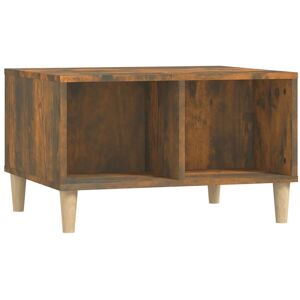 Berkfield Home - Mayfair Coffee Table Smoked Oak 60x50x36.5 cm Engineered Wood