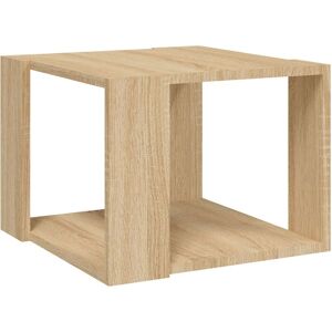 Berkfield Home - Mayfair Coffee Table Sonoma Oak 40x40x30 cm Engineered Wood