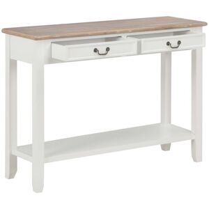 Berkfield Home - Mayfair Console Table White 110x35x80 cm Wood