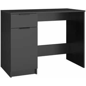 Berkfield Home - Mayfair Desk Black 100x50x75 cm Engineered Wood