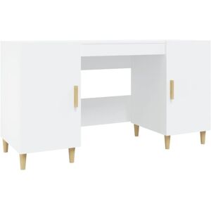 Berkfield Home - Mayfair Desk White 140x50x75 cm Engineered Wood