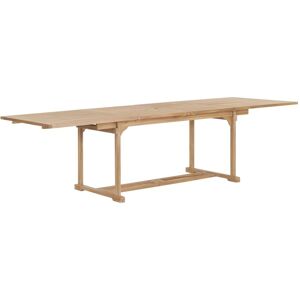 BERKFIELD HOME Mayfair Extending Garden Table 180-280x100x75 cm Solid Teak Wood