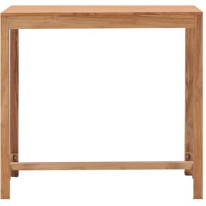 BERKFIELD HOME Mayfair Garden Bar Table 110x60x105 cm Solid Teak Wood