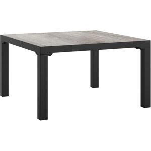 BERKFIELD HOME Mayfair Garden Coffee Table Grey 55x55x31 cm dpc and Steel