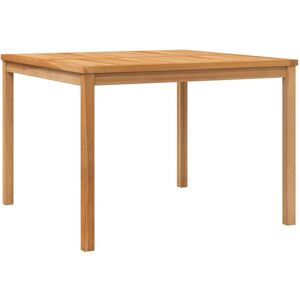 BERKFIELD HOME Mayfair Garden Dining Table 110x110x77 cm Solid Teak Wood