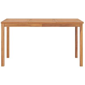 BERKFIELD HOME Mayfair Garden Dining Table 140x80x77 cm Solid Teak Wood