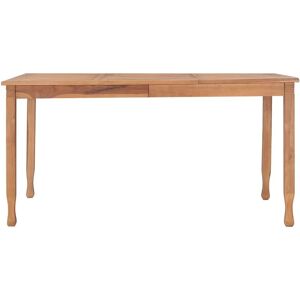 BERKFIELD HOME Mayfair Garden Dining Table 150x90x75 cm Solid Teak Wood