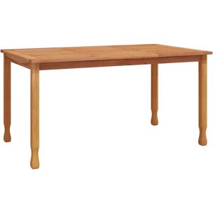 BERKFIELD HOME Mayfair Garden Dining Table 150x90x75 cm Solid Wood Teak