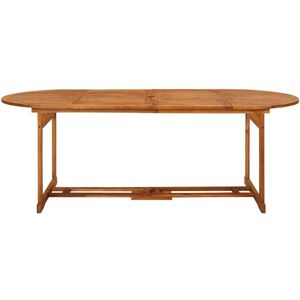 BERKFIELD HOME Mayfair Garden Dining Table 220x90x75 cm Solid Acacia Wood