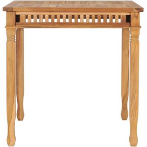 BERKFIELD HOME Mayfair Garden Dining Table 80x80x80 cm Solid Teak Wood