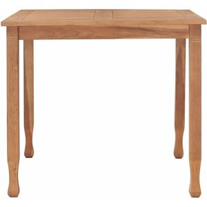 BERKFIELD HOME Mayfair Garden Dining Table 85x85x75 cm Solid Teak Wood