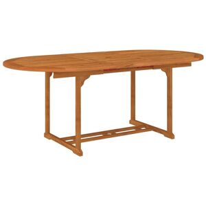 BERKFIELD HOME Mayfair Garden Table 200x100x75 cm Solid Wood Eucalyptus