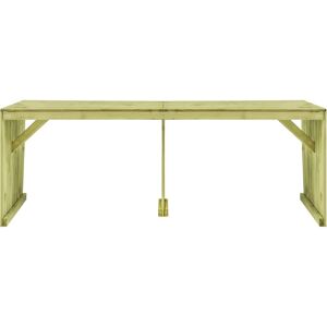 BERKFIELD HOME Mayfair Garden Table 220x101.5x80 cm Impregnated Pinewood