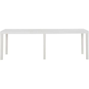 BERKFIELD HOME Mayfair Garden Table 220x90x72 cm pp White