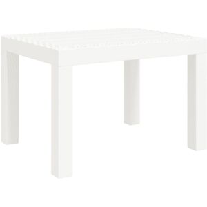 Berkfield Home - Mayfair Garden Table White 59x47x40 cm pp